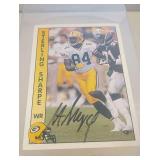 Sterling Sharpe autographed 1992 Pacific card #104