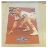 Mitch Ferrotte autographed 1992 ProLine card