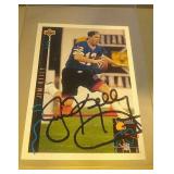 Jim Kelly autographed 1992 Upper Deck card #G21