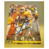Heath Shuler autographed 1994 Classic card #1064/
