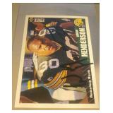 William Henderson autographed 1996 UD Collector