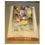 John Brockington autographed 2000 UD Legends