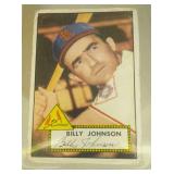1952 Topps Baseball Billy Johnson #83