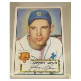 1952 Topps Baseball Johnny Lipon #89