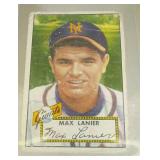 1952 Topps Baseball Max Lanier #101