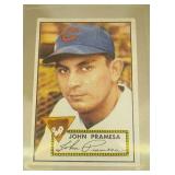 1952 Topps Baseball John Pramesa #105