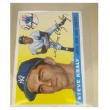1955 Topps Baseball Steve Kraley #139