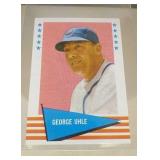 1961 Fleer Baseball Greats George Uhle #146