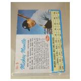 1962 Post Baseball Mickey Mantle #5