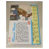 1962 Post Baseball Mini Minoso #51