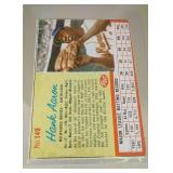 1962 Post Baseball Hank Aaron #149