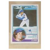 1983 Topps Baseball Ryne Sandberg #83 rookie