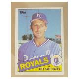 1985 Topps Baseball Bret Saberhagen #23 rookie