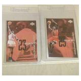 2 1997-98 UD Basketball Michael Jordan #174 & 175