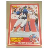 1989 Score Football Thurman Thomas #211 rookie