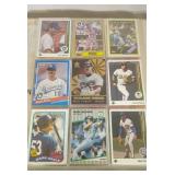 Baseball card Star lot - 54 cards
