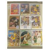 Basketball card collection - 54 cards