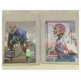 Bill Brooks & Thomas Smith autographed football