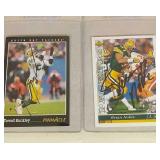 Terrell Buckley & Brian Noble autographed football