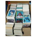 baseball cards lot - estimating 2500 cards