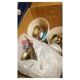box of canning lids and bands