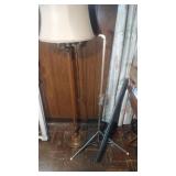 floor lamp with shade - stands 62 inches, slide