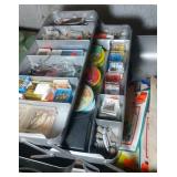 tackle box with contents