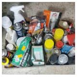 misc shop supplies - cleaners, oils, solvents