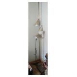 3 lamps - spring loaded floor to ceiling lamp is 9