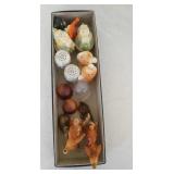 6 pairs of Salt & Pepper shakers - flower pots
