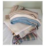 lot of 10 braided rugs