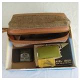 shaving bag, travel sewing kit, Valiant travel