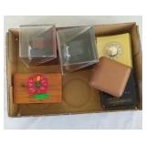 Wausau, WI trinket box, travel alarm clocks,