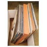 lot of record albums - "The Magic of Mantovani",