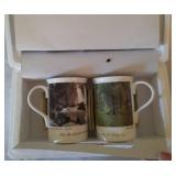 4 spiritual coffee mugs in styrofoam box