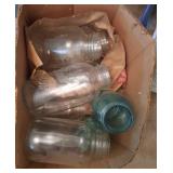 Ball canning jars - 10 quart jars, 1 pint jar, & 2