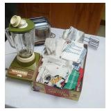 Proctor toaster, Sears blender, Ergo hand mixer