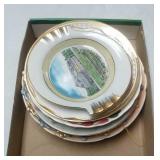 decor small plates - largest is 9 inches
