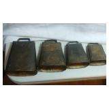 4 cow bells, no clangers