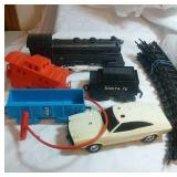 toy train cars and tracks, Ford Mustang zip pull
