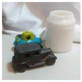 cast iron small truck, Ingrams Weed Milk Cream