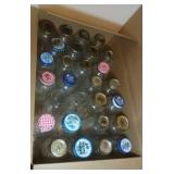 28 larger canning jars - some Ball and Kerr jars,