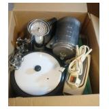 kitchen gadget lot - stove top coffee pot, manual
