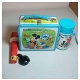 Mickey Mouse lunch box with thermos, small Mouse