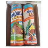 Original and Square American Logs by Halsam