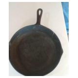 cast iron skillet, No. 5 10 5/8 inch