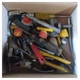 2 gear puller, screwdrivers, tape measures, snips,
