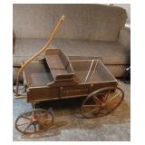 Wagon Master decor wagon and seat