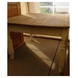 square wood kitchen table - 42 inch square & 28