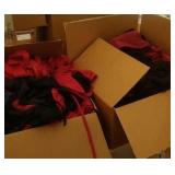 2 medium boxes of aprons and 1 Fuddrucker shirt